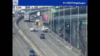 [HORROR] VDOT Safety Service Patrol Vehicle Hit By Distracted Driver In Richmond, Virginia