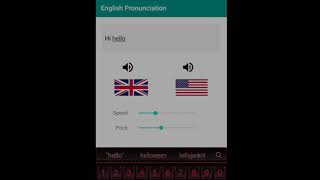 English Pronunciation Android Application screenshot 2