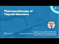 Pharmacotherapy of thyroid disorders live webinar on 041524