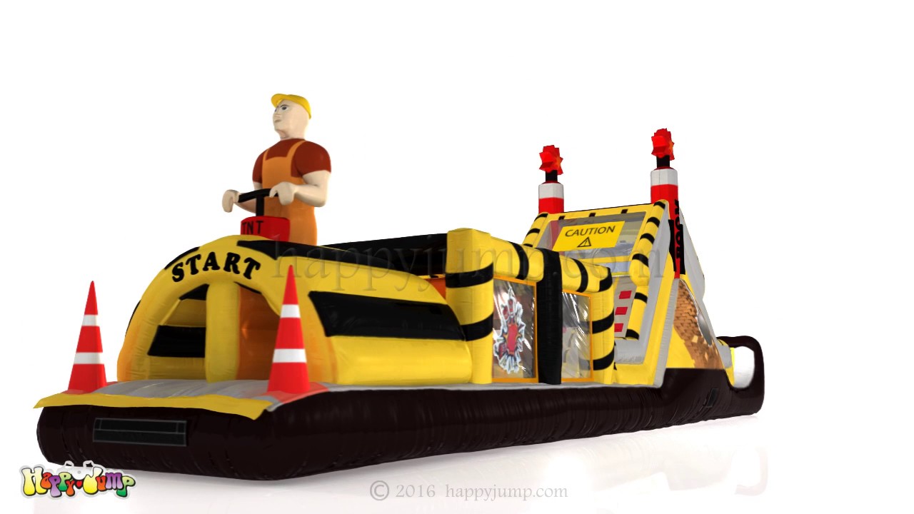Backyard Demolition Zone Obstacle Course - IG5109 - YouTube