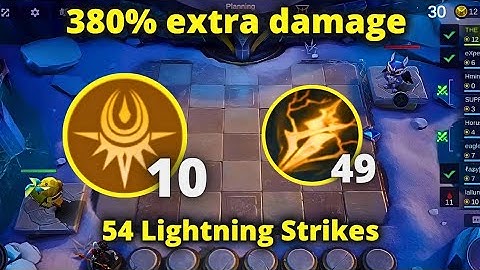 10 Dawnbringer Nonstop Lightining Too Much Over Powered  | Magic Chess Best Synergy Combo Terkuat