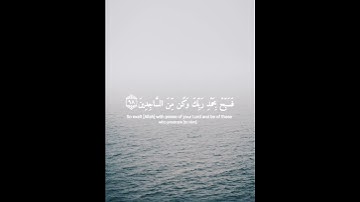 (إنا كفيناك المستهزئين ).                 القارئ اسلام صبحى #قران_كريم