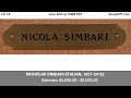 NICHOLAS SIMBARI ITALIAN 1927 2012 