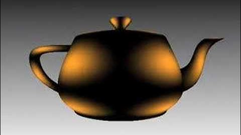 Quartz Composer Simple Sample - TeaPot