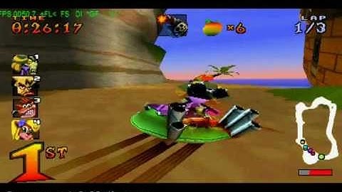 Crash Team Racing Oxide GameShark code