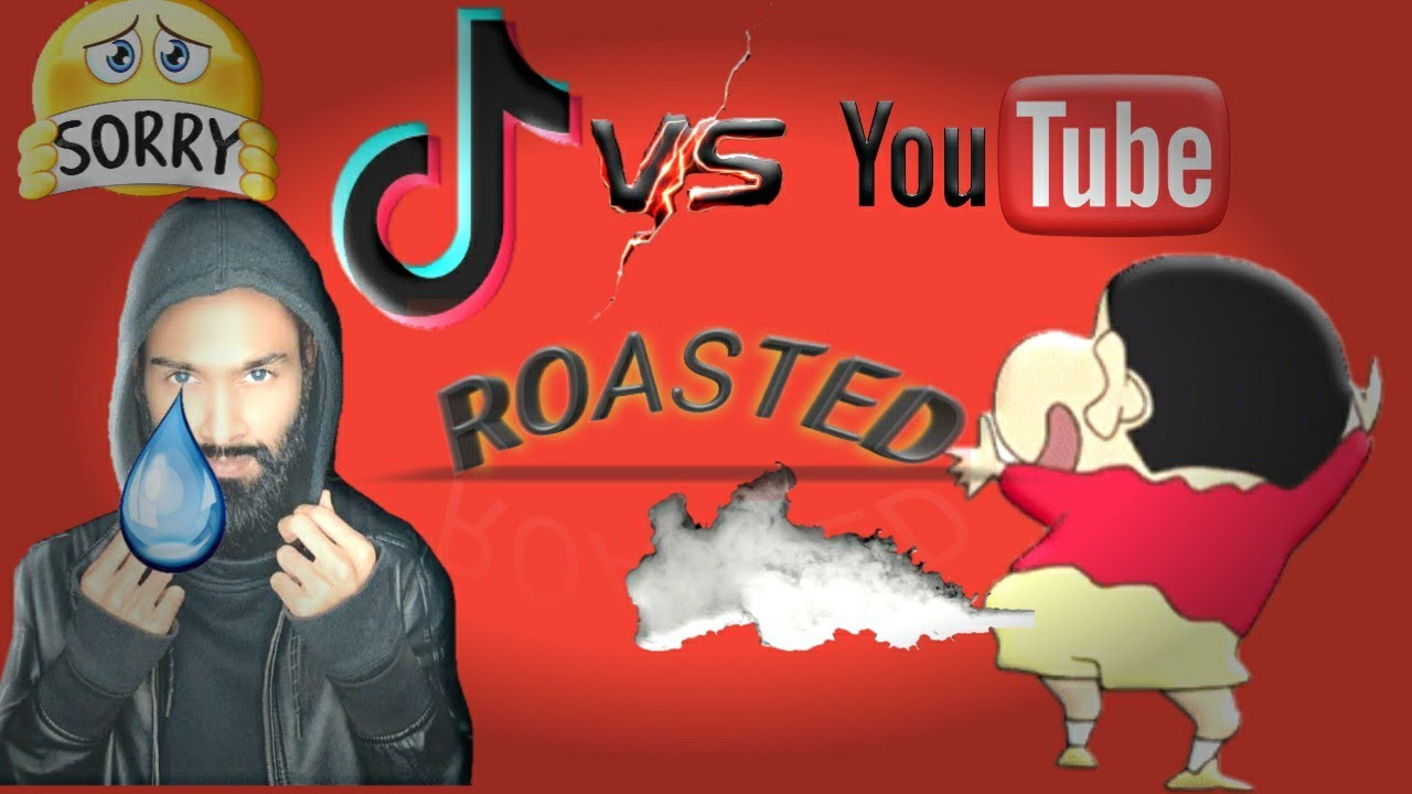 TIKTOK VS YOUTUBE | ROAST × 100 | ank May roast - YouTube
