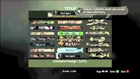 MW3 Challenge lobby UNLOCK ALL  Prestige Tokens  *Paying Customers Get In First*