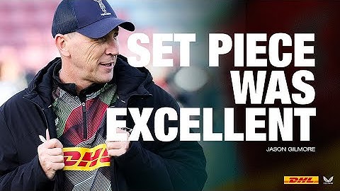 🗣️ Jason Gilmore reacts to Harlequins massive win over Bayonne at The Stoop