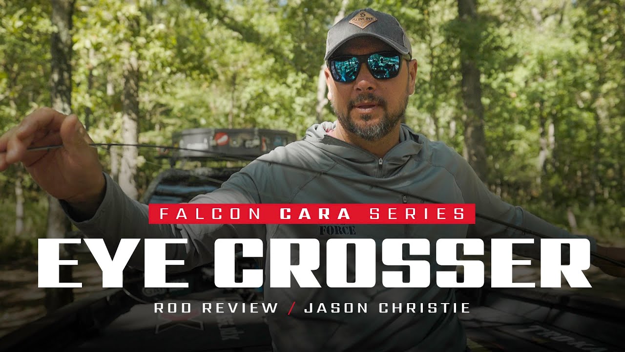 Falcon Cara Eye Crosser Rod – What the PROS fish with it! ft. Jason  Christie 