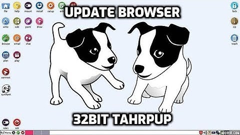 Install a modern browser in Tahrpup puppylinux