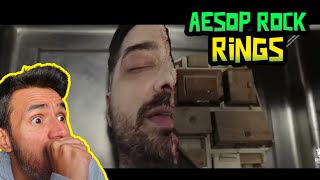 Aesop Rock - Rings (REACTION) THE STORYTELLING!!!