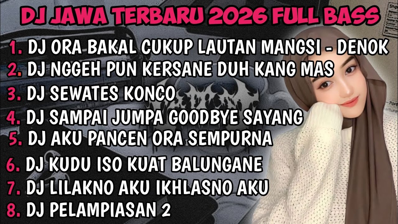 DJ JAWA TERBARU 2025 FULL BASS🎵 | DJ DENOK X DJ RAISO NGAPUSI X DJ SEWATES KONCO VIRAL MENGKANE !!