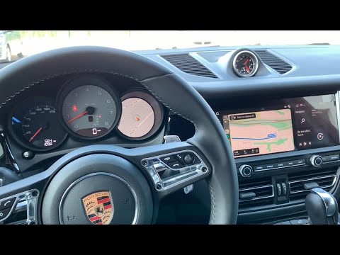 2021 Porsche Macan Wireless Apple Carplay Tutorial