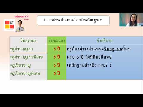 คุณสมบัติ 5 ข้อ ว 21 มีรายละเอียด ดังนี้
