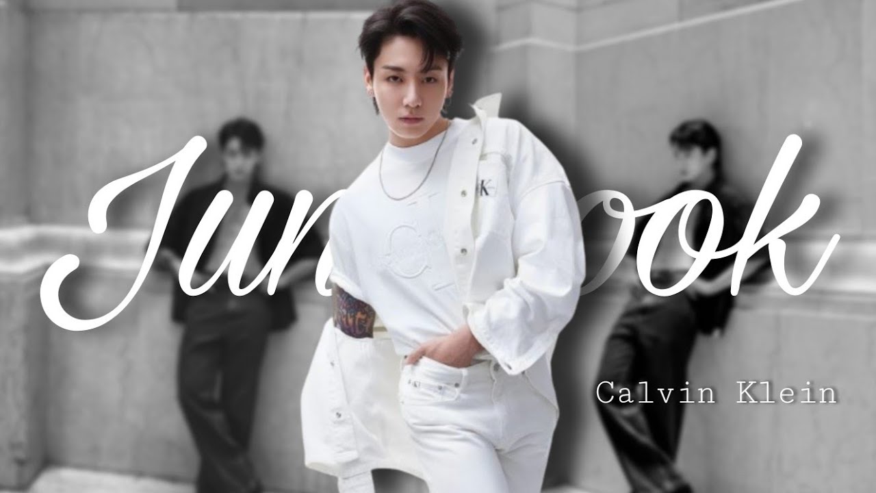 Jungkook in Calvin Klein Spring 2024 Campaign clips for edits - YouTube