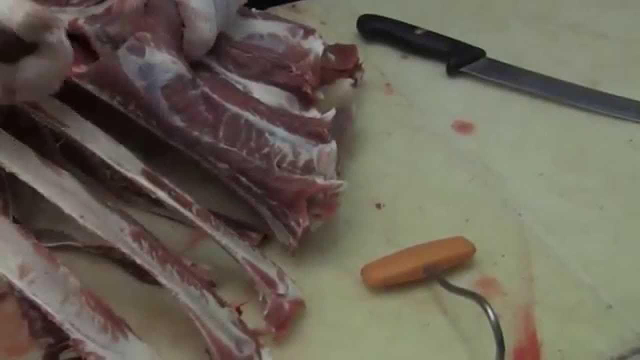Extracting the short ribs - YouTube