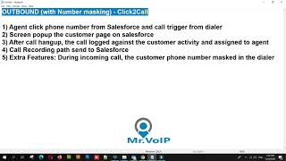 Salesforce CTI 3CX Integration with number masking screenshot 3