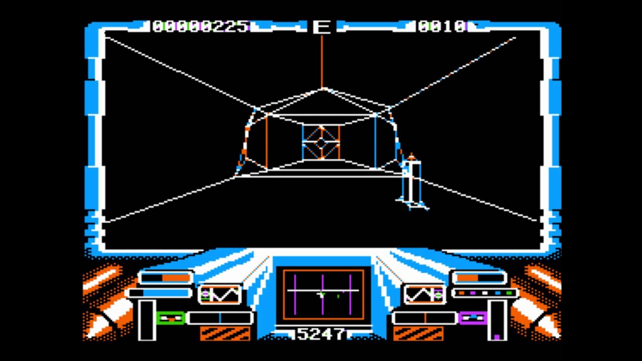 Starglider for the Apple II - YouTube