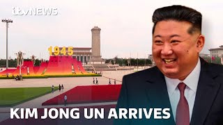 Kim Jong Un Arrives In Beijing To Join Xi And Putin For Huge Military Parade Itv News