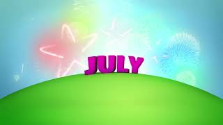 Disney Junior USA - 'What Month Is This?' Bumper (July)