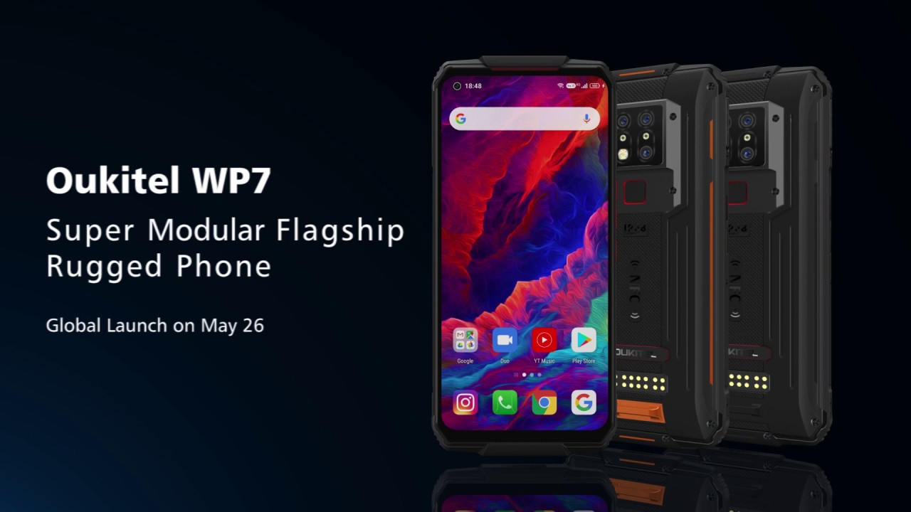 Meet Oukitel WP7 on May 26 - YouTube