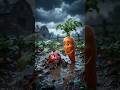 गाजर मूली और किसान की मज़ेदार कहानी (The Funny Tale of Carrot, Radish, and the Farmer) #shorts #ai