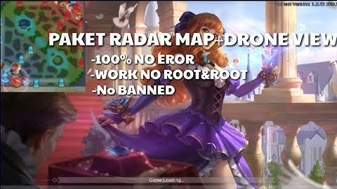 PAKET RADAR MAP +DRONE VIEW PATCH GUINEVERE MOBILE LEGENDS