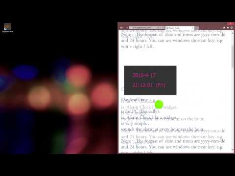 Alarm Clock for PC