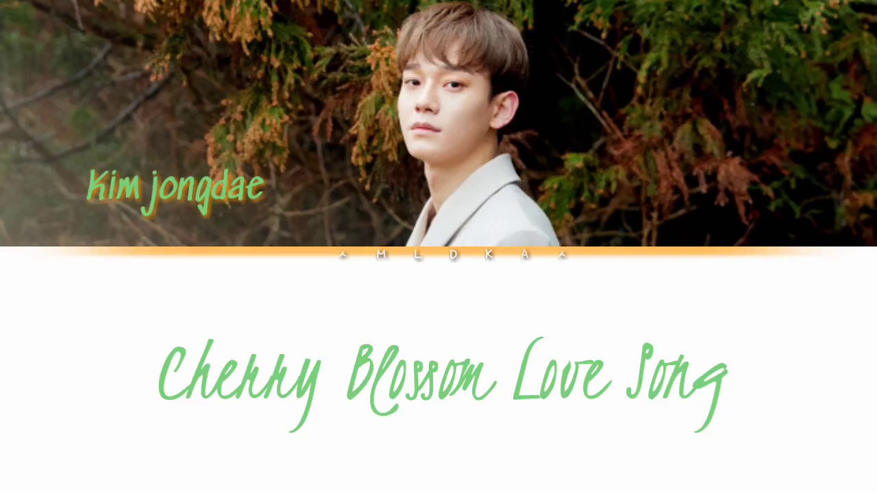 첸 (Chen) 벚꽃연가 (Cherry Blossom Love Song) Lyrics (가사/Color coded/Han