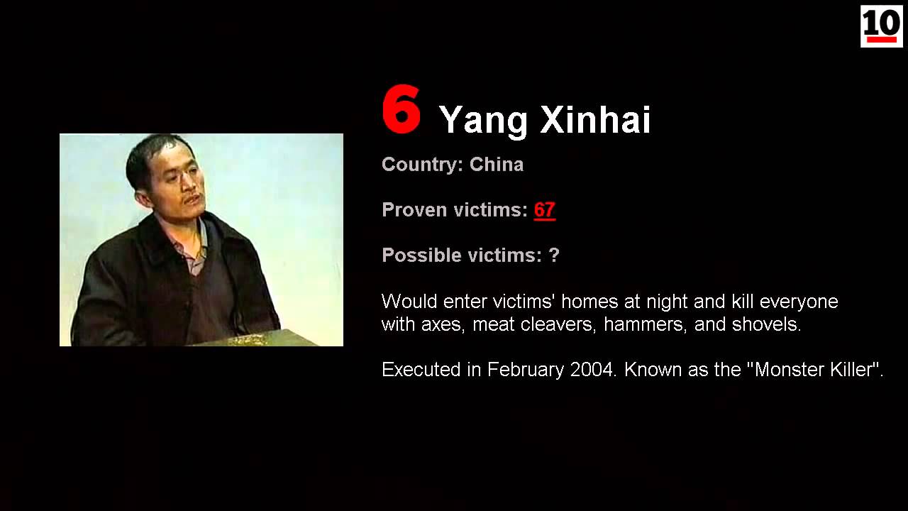 10 Worst Serial Killers - YouTube