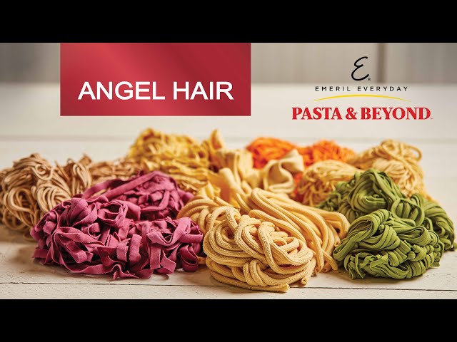 Emeril Lagasse Pasta & Beyond - How to Make Angel Hair Pasta (1 BATCH  Recipe)
