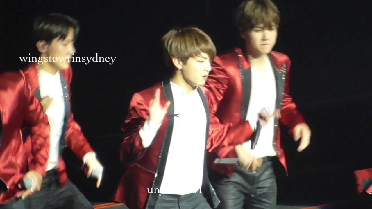 170526 BTS Sydney 21st century girls JungKook focus