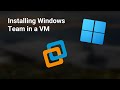 Installing Windows Team
