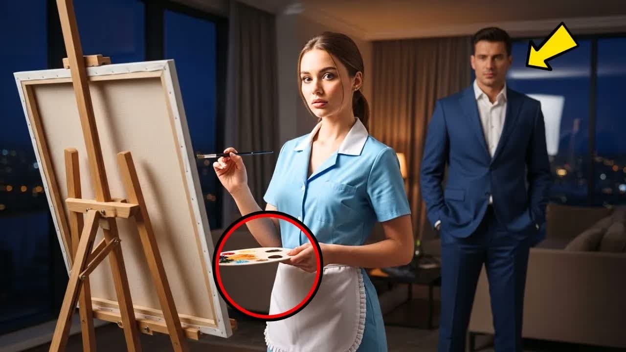 ＂DIPINGO QUADRI DI NOTTE＂ – DONNA DELLE PULIZIE CONFESSA AL PADRONE    E LUI SI OSSESSIONA