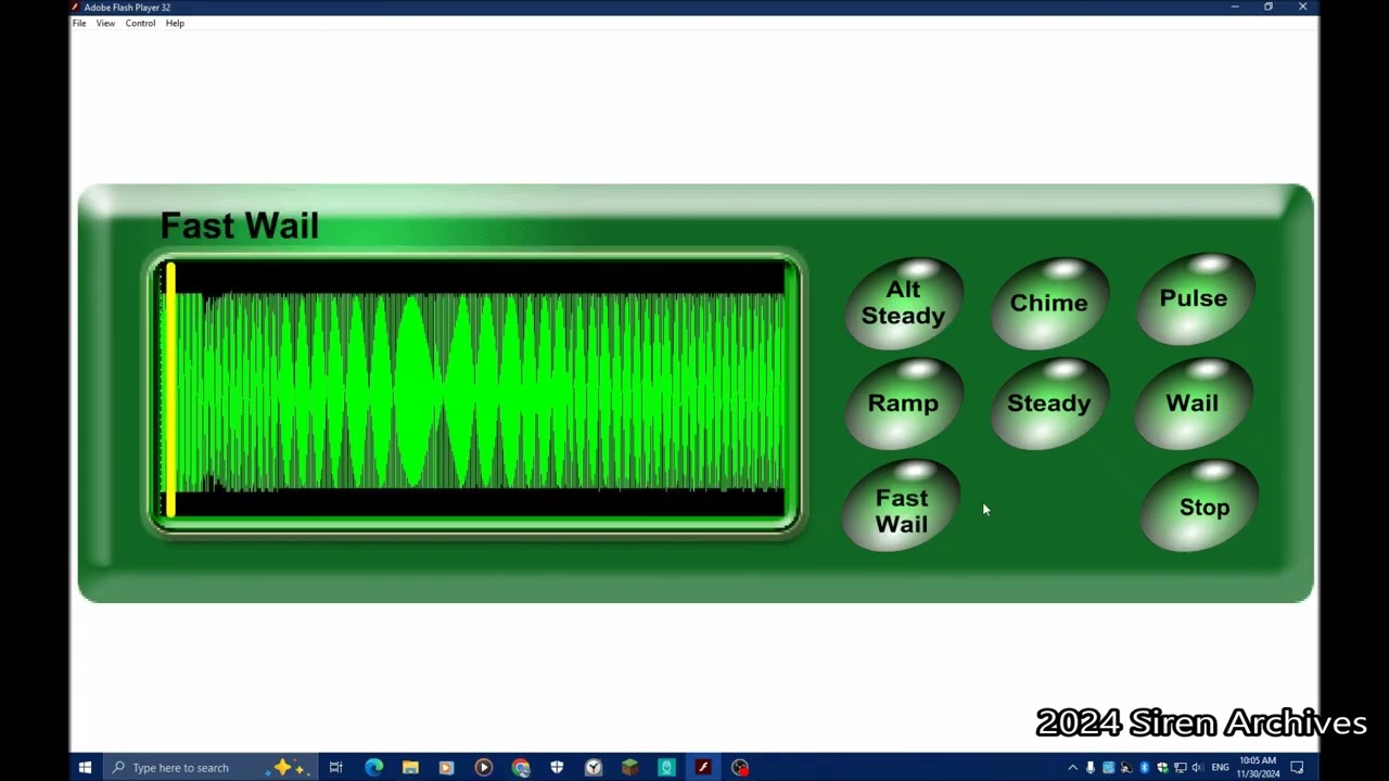 [RARE MEDIA] ATI 1st generation siren controller Flash demo
