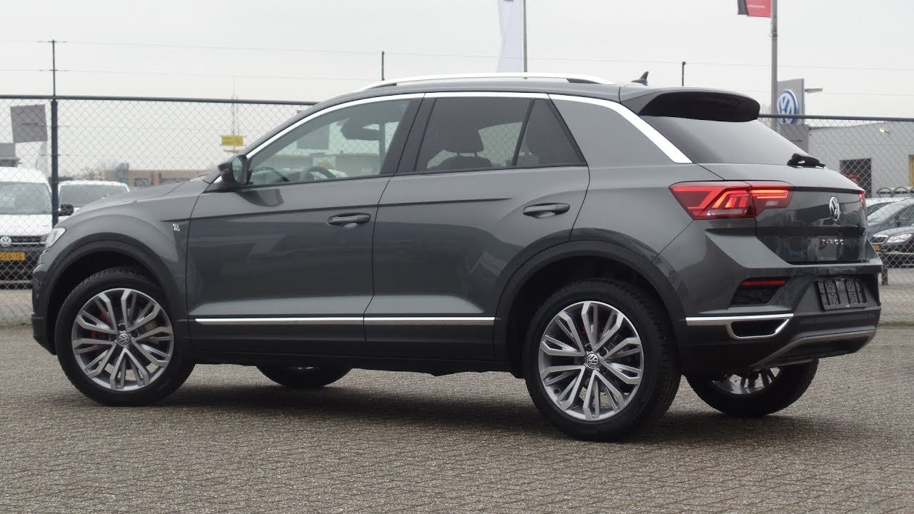 Volkswagen NEW T-Roc 2018 Sport Indium Grey Metallic 18 inch Montego ...