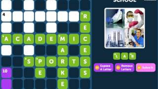 Crossword Quiz SCHOOL Level 2 - Walkthrough