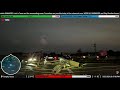 Tornado  damaging winds impact temple tx 52224  live storm chase archive