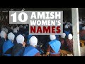 10 Common Amish Women's Names (& 10 Unusual Ones)