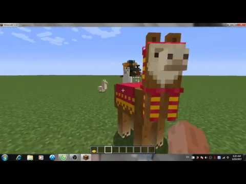 cách cưỡi lạc đà trong minecraft