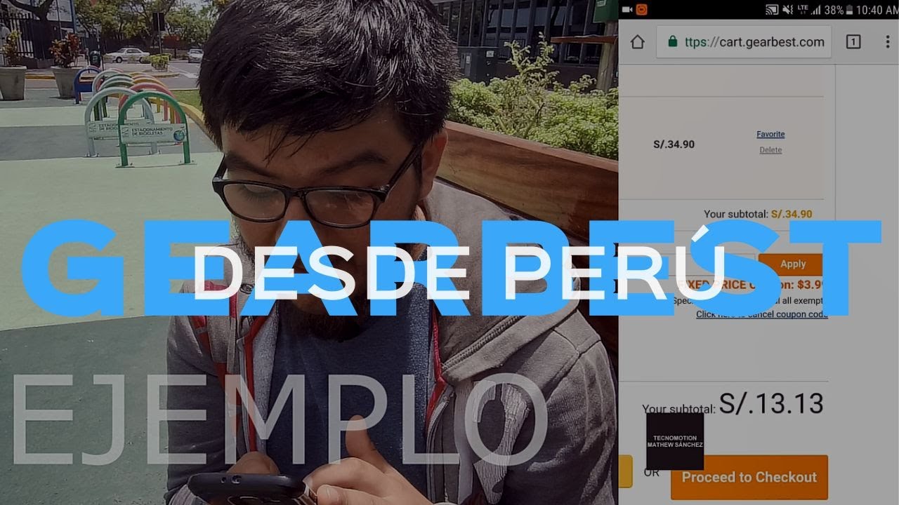 Como comprar en Gearbest desde Perú, paso a paso