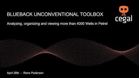 Blueback Unconventional Toolbox | Session 1