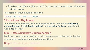 How To Merge Two Dictionaries With Common and Different Keys in Python