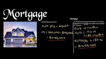 Mortgage | Consumer Arithmetic | CXC CSEC Maths on Mortgage and Deposit | AH Academy |