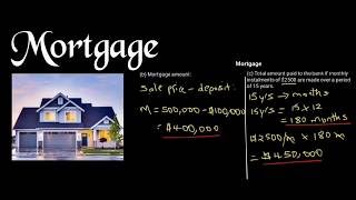 Mortgage | Consumer Arithmetic | CXC CSEC Maths on Mortgage and Deposit | AH Academy |