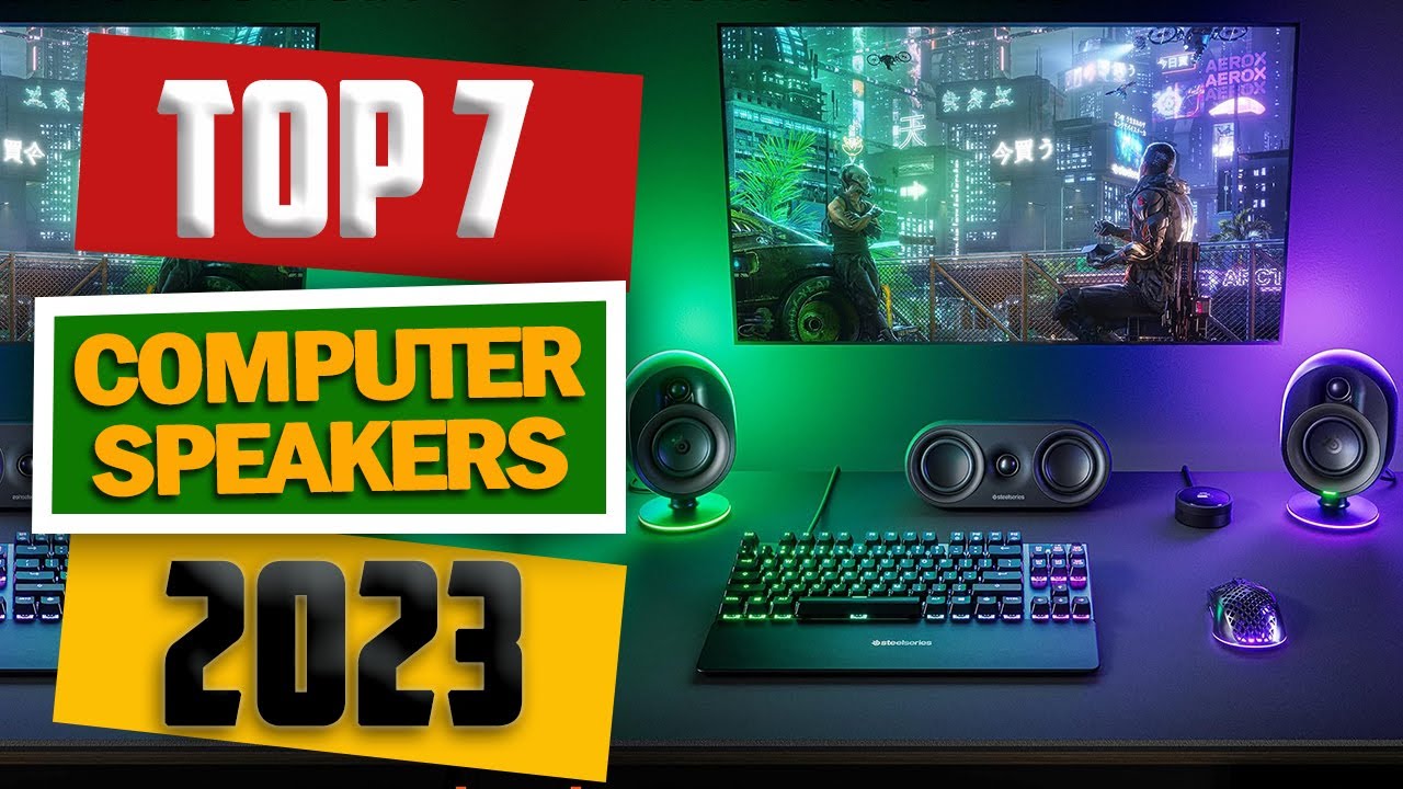 Top 7 Best Computer Speakers 2023 YouTube