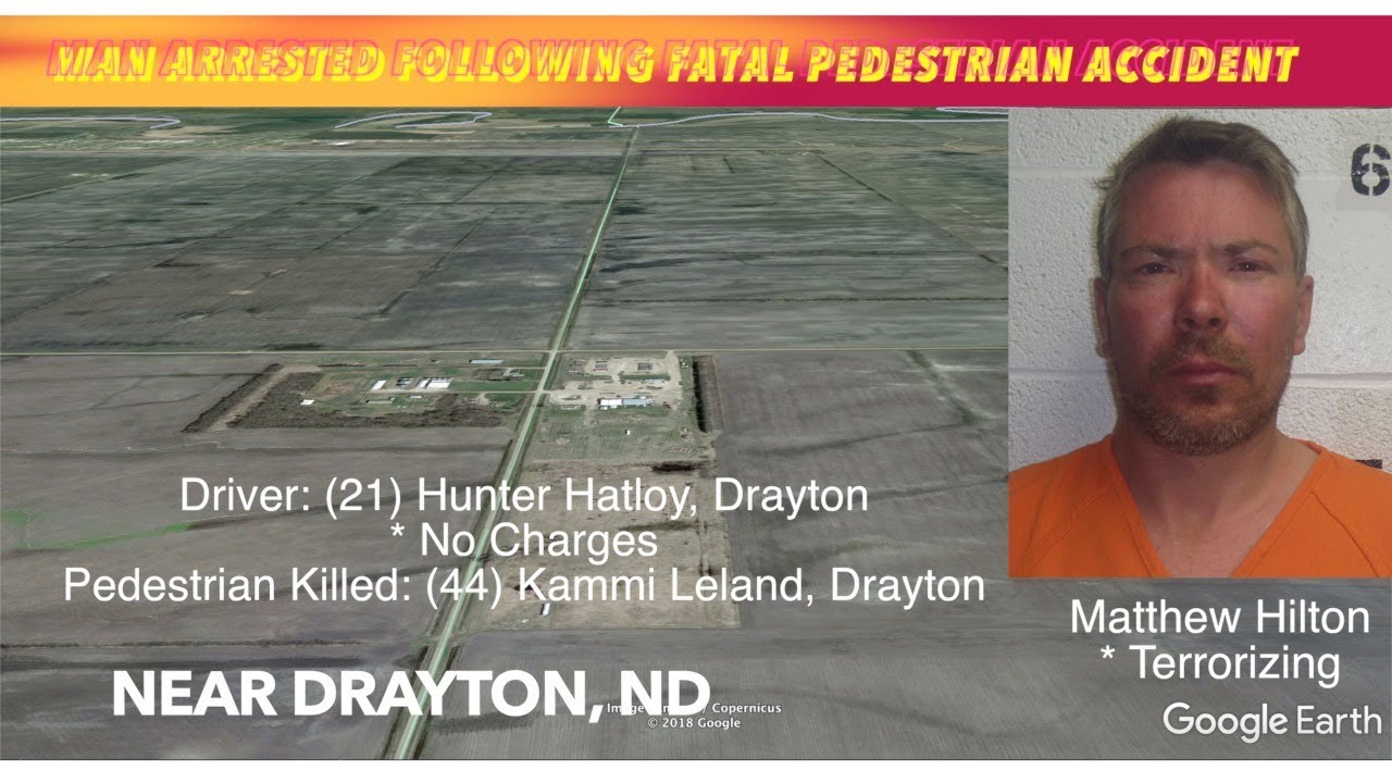 Man Arrested On Terrorizing Charge, Following Fatal Pedestrian Accident