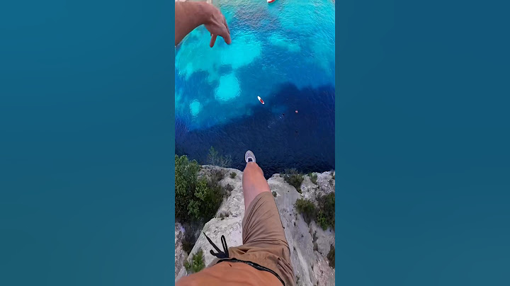 Insane Airtime, 30m jump #cliffjumping #cliff #jump