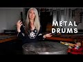 Evelyn Glennie | Playing Around The Office | Part 16 – Metal Drums