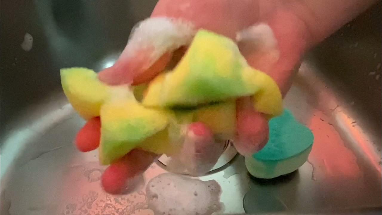 Sink cleaning 🧽 with VIM and DAWN soap YouTube